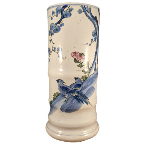 Antico vaso bambù porcellana