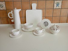 Hervit Tazzine Zuccheriera Porta Bon Bon Tagliere Bomboniere Hervit Porcellana