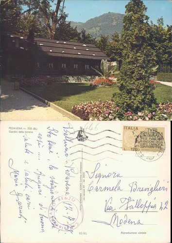 Pedavena giardini della - pedavena,giardini,