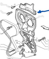 ORIGINALE 46446180 RIPARO CANALINO DISTRIBUZIONE FIAT MAREA PALIO MULTIPLA DEDRA