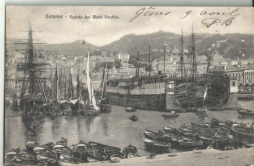 Genova veduta dal - veduta,
