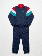 Tuta Adidas vintage blu navy