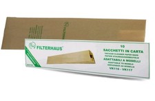 RICAMBI FOLLETTO VK 116 VK 117 SACCHETTI MOTORE CAVO SCOPA SPAZZOLA BOCCHETTONE