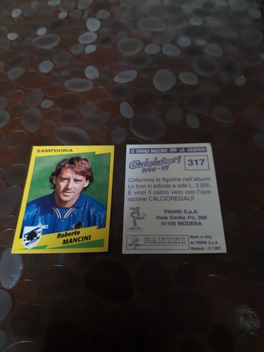 Calciatori 1996 panini - calciatori, 317