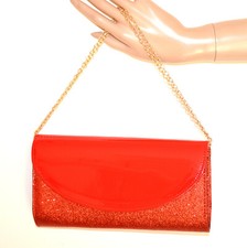 Pochette donna rossa tracolla