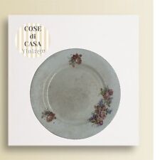 Antico Piatto Societa’ Ceramiche Richard decoro fiori