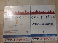 GEOPOLIS 2 + Atlante Geografico  - 9788828614555 -  Da Augusto al Mille