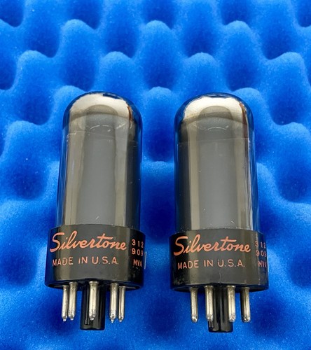 Due tubi silvertone 6v6gt - tubi,