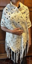 Scialle Lana Fatto A Mano