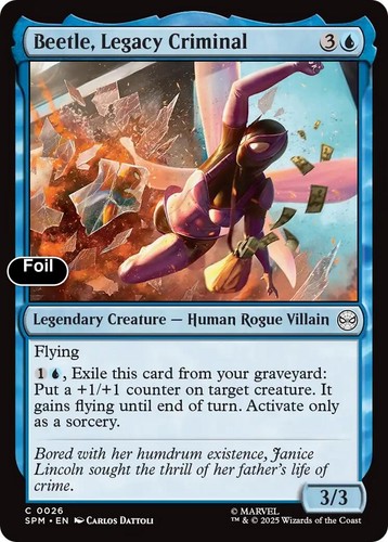 Beetle legacy criminal foil - beetle,,