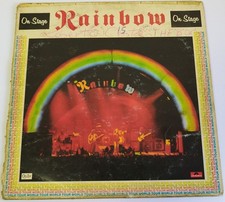 Rainbow On Stage 2-LP Doppio Vinile 12" Gatefold 2672 038 A Polydor 1977
