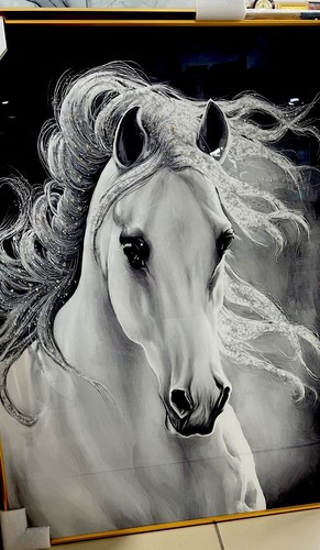 Quadro cavallo in resina - quadro,