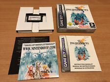 FINAL FANTASY TACTICS ADVANCE GAMEBOY DS NINTENDO RARE I II III V VI