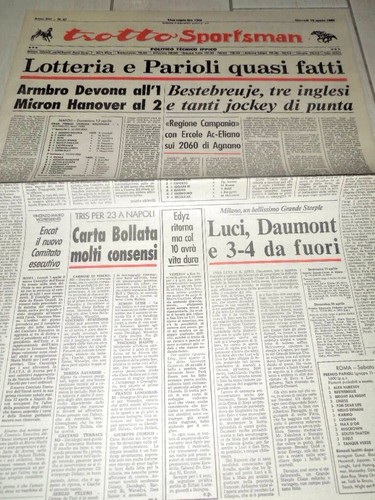CAVALLI-GIORNALE"TROTTO