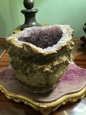 Geode quarzo ametista - di,