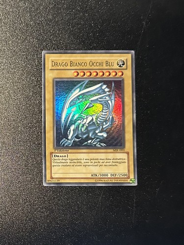 Drago bianco occhi blu mik - drago,
