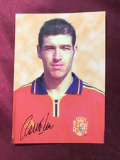 ENRIQUE ROMERO-Nazionale SPAGNA-WC 2002-Ex-Deportivo La Coruna/Valencia-AK