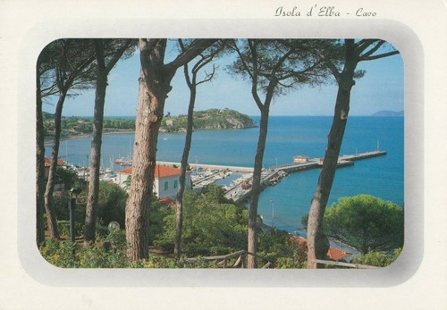 Cartolina isola elba - d'elba, cavo