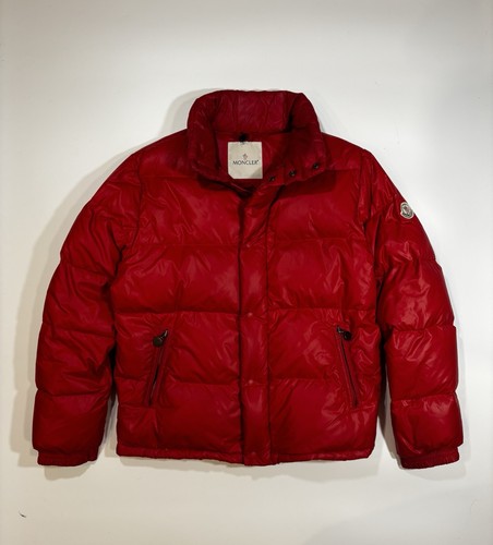 Moncler piumino nylon rosso - moncler,