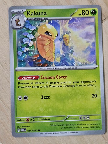 Kakuna 014 165 - 014/165, pokemon
