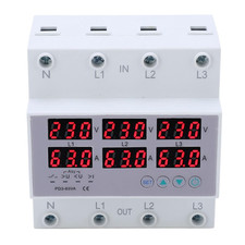 Voltmetro Amperometro Trifase