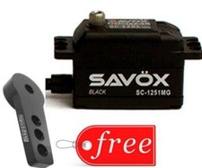 Savox SC1251MG-BE Black