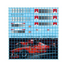 1/24  Decals per Ferrari F300
