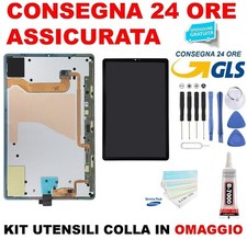 DISPLAY SAMSUNG GALAXY TAB S6 SM-T860 T865 TOUCH SCREEN SCHERMO VETRO LCD