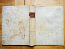 XVIII secolo-LEGATURA rigida pergamena (cm 34x24 dorso cm 6)+