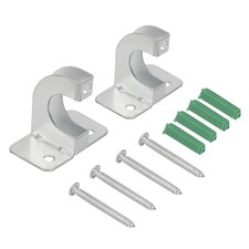 Tubo flessibile portatile da giardino supporto mulinello metallo rack appendino parete Montie 7B5S