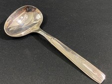 Cucchiaio Da Salsa In Metallo Argentato Firmato Christofle Design Vintage