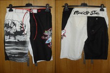 MAUI AND SONS Vintage Boxer Costume Shorts Mare Shiny Made USA Mare