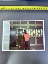 FOTO PICTURE PHOTO MILAN WEAH AUTOGRAFATA SIGNED NO MAGLIA SHIRT MATCH WORN