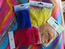 Piume colorate kit 4 colori