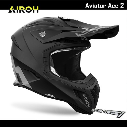Casco airoh fibra - fibra, cross