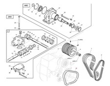 Cinghia trattorino rasaerba