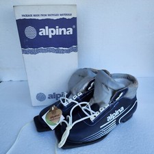 Scarpe da sci alpina fondo uomo nuove VINTAGE Old Stock scarponi euro taglia 44 nuove con etichette