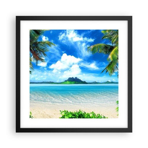 Poster 40x40cm spiaggia - poster,