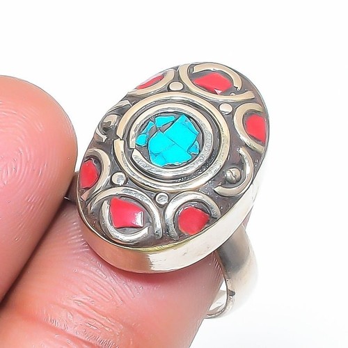 Anello regolabile con - , pietra