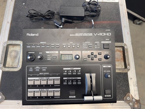 Roland 40hd video switcher - roland,