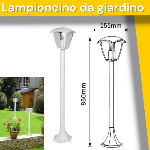 Lampioncino giardino e27 - da,