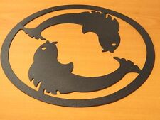 segno zodiacale dei pesci in lamiera ferro taglio laser zodiaco idea regalo 