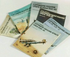 PRL) 1977 LUFTWAFFE FIGHTER UNITS AEREI AIRCRAFT WWII AVIONS AIRWAR 4 6 9 11 20