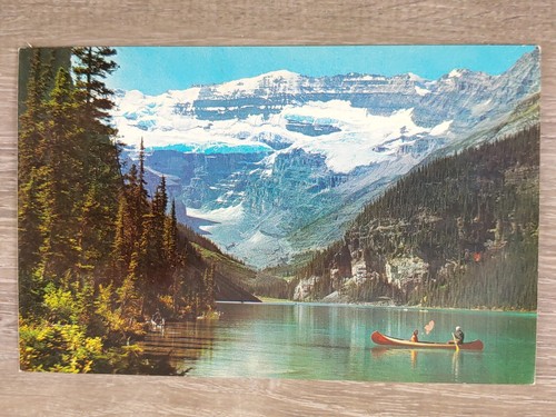 Cartolina canoa lake - cartolina,