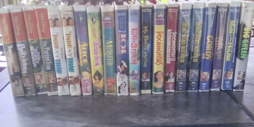 Collection vhs tapes - collection, of
