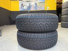 Usato: 2 Gomme 235/65R17 104H AO Dunlop Pneumatici Invernali 75% residui