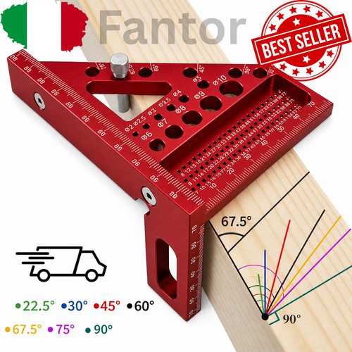 Squadra legno con - squadra, spine