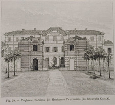 stampa antica PAVIA VOGHERA