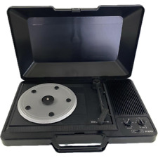 GIRADISCHI FONOVALIGIA 33/45 GIRI A VALIGETTA 220V O 6 BATTERIE FORMATO "C" (non