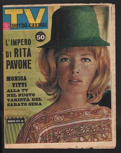 Sorrisi 1963 monica vitti - sorrisi,